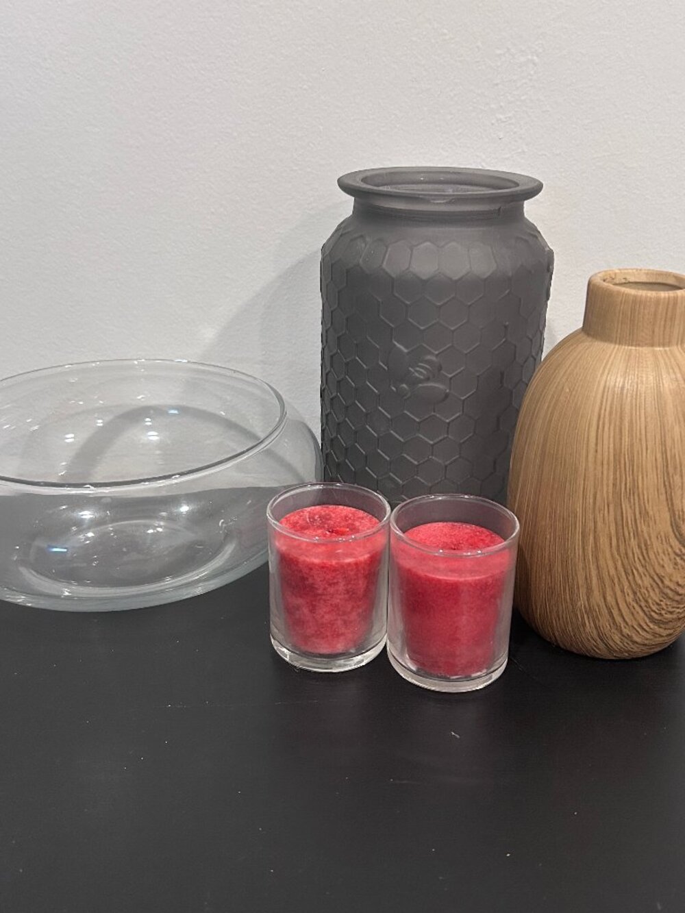 Decor Bundle Candle Votives Vases Bowl Glass